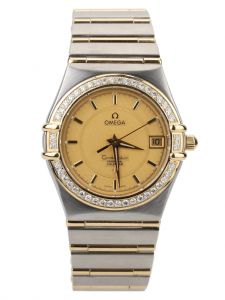 Đồng hồ Omega Constellation Kim cương vàng 18K