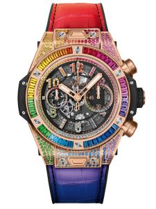 Đồng hồ Hublot Big Bang Unico Rainbow King Gold 411.OX.9910.LR.0999