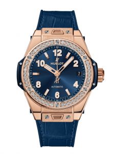 Đồng hồ Hublot Big Bang One Click King Gold Blue Diamonds 465.OX.7180.LR.1204