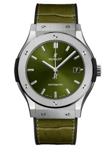 Đồng hồ Hublot Classic Fusion Titanium Green 511.NX.8970.LR