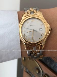 Đồng hồ Cartier Cougar 18k Quartz 887904C