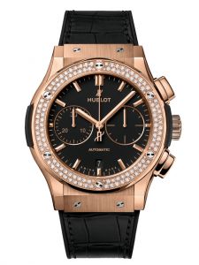 Đồng hồ Hublot Classic Fusion Chronograph King Gold Diamonds 521.OX.1181.LR.1104