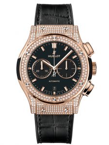 Đồng hồ Hublot Classic Fusion Chronograph King Gold Pavé 541.OX.1181.LR.1704