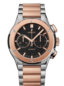 Đồng hồ Hublot Classic Fusion Chronograph Titanium King Gold Bracelet 520.NO.1180.NO