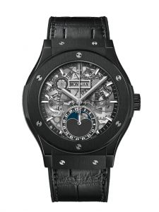 Đồng hồ Hublot Classic Fusion Aerofusion Moonphase Black Magic 547.CX.0170.LR