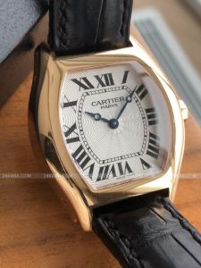 Đồng hồ Cartier Tortue 18K Pink Gold Ladies 2645