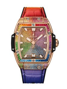 Đồng hồ Hublot Spirit of Big Bang King Gold Rainbow 665.OX.9910.LR.0999