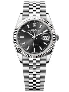 Đồng hồ Rolex Datejust 36 M126234-0015 126234-0015 Thép Oystersteel và Vàng Trắng 18ct Mặt đen sáng