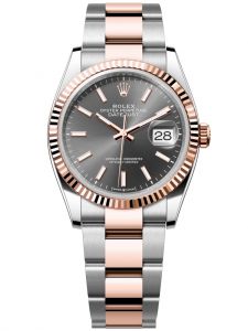 Đồng hồ Rolex Datejust M126231-0014 126231-0014 Oystersteel và vàng Everose, mặt số slate