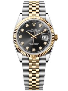 Đồng hồ Rolex Datejust 36 M126233-0021 126233-0021 Thép Oystersteel và Vàng Kim 18ct Mặt Đen sáng