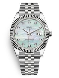 Đồng hồ Rolex Datejust 41 M126334-0020 126334-0020 Oystersteel và vàng trắng