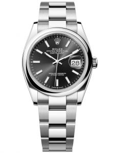 Đồng hồ Rolex Datejust M126200-0004 126200-0004 Oystersteel, mặt số đen sáng