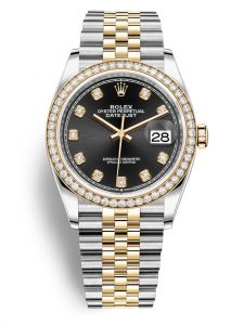 Đồng hồ Rolex Datejust 36 M126283RBR-0007 126283RBR-0007 Oystersteel, vàng vàng và kim cương