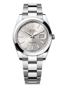 Đồng hồ Rolex Datejust 41 M126300-0003 126300-0003 Thép Oystersteel Mặt bạc