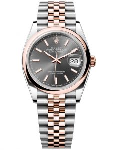 Đồng hồ Rolex Datejust M126201-0013 126201-0013 Oystersteel và vàng Everose, mặt số slate