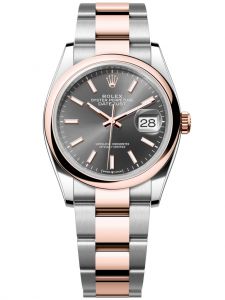 Đồng hồ Rolex Datejust M126201-0014 126201-0014 Oystersteel và vàng Everose, mặt số slate