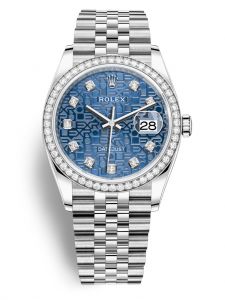 Đồng hồ Rolex Datejust 36 M126284RBR-0003 126284RBR-0003 Oystersteel, vàng trắng và kim cương