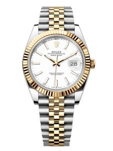 Đồng hồ Rolex Datejust M126333-0016 126333-0016 Oystersteel và vàng vàng, mặt số trắng