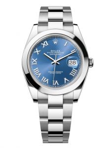 Đồng hồ Rolex Datejust M126300-0017 126300-0017 Oystersteel, mặt số xanh azzurro