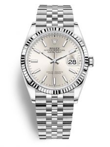 Đồng hồ Rolex Datejust 36 M126234-0013 126234-0013 Thép Oystersteel và Vàng Trắng 18ct Mặt Bạc