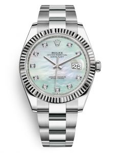 Đồng hồ Rolex Datejust 41 M126334-0019 126334-0019 Oystersteel và vàng trắng