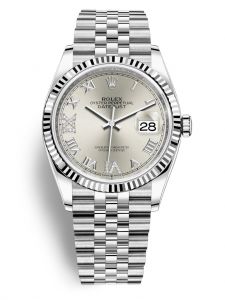 Đồng hồ Rolex Datejust 36 M126234-0029 126234-0029 Thép Oystersteel và Vàng Trắng 18ct Mặt Bạc