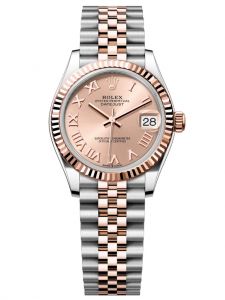 Đồng hồ Rolex Datejust 31 M278271-0006 278271-0006 Thép Oystersteel và Vàng Everose 18ct Mặt hoa hồng