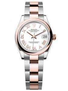 Đồng hồ Rolex Datejust M278241-0001 278241-0001 Oystersteel và vàng Everose, mặt số trắng