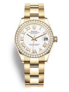 Đồng hồ Rolex Datejust 31 M278288RBR-0008 278288RBR-0008 vàng và kim cương