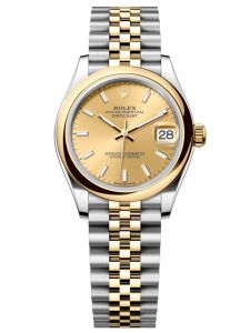 Đồng hồ Rolex Datejust M278243-0014 278243-0014 Oystersteel và vàng vàng, mặt số champagne