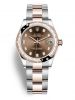 dong-ho-rolex-datejust-m278341rbr-0027-278341rbr-0027-oystersteel-vang-everose-va-kim-cuong-mat-so-chocolate-kim-cuong - ảnh nhỏ  1