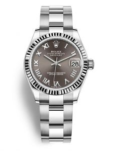 Đồng hồ Rolex Datejust M278274-0021 278274-0021 Oystersteel và vàng trắng , mặt số xám đậm - Mẫu mới 2020