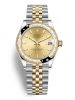 dong-ho-rolex-datejust-m278343rbr-0014-278343rbr-0014-oystersteel-vang-vang-va-kim-cuong-mat-so-champagne - ảnh nhỏ  1