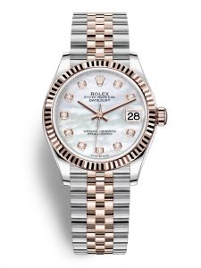 Đồng hồ Rolex Datejust 31 M278271-0026 278271-0026 Mặt Ốc MOP Oystersteel và vàng Everose