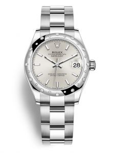 Đồng hồ Rolex Datejust 31 M278344RBR-0013 278344RBR-0013 Oystersteel, vàng trắng và kim cương - Mẫu mới 2020