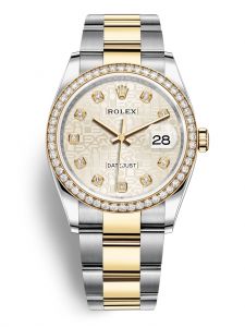 Đồng hồ Rolex Datejust 36 M126283RBR-0014 126283RBR-0014 Oystersteel, vàng vàng và kim cương