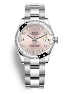 Đồng hồ Rolex Datejust 31 M278344RBR-0033 278344RBR-0033 Oystersteel, vàng trắng và kim cương - Mẫu mới 2020