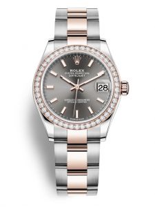 Đồng hồ Rolex Datejust 31 M278381RBR-0017 278381RBR-0017 Oystersteel, vàng Everose và kim cương