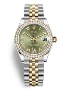 Đồng hồ Rolex Datejust 31 M278383RBR-0016 278383RBR-0016 Oystersteel, vàng vàng và kim cương