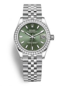 Đồng hồ Rolex Datejust 31 M278384RBR-0022 278384RBR-0022 Oystersteel, vàng trắng và kim cương - Mẫu mới 2020