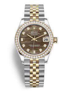 Đồng hồ Rolex Datejust 31 M278383RBR-0024 278383RBR-0024 Oystersteel, vàng vàng và kim cương