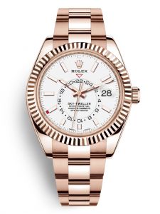 Đồng hồ Rolex Sky-Dweller 42 M326935-0005 326935-0005 Vàng Everose 18ct Mặt Trắng