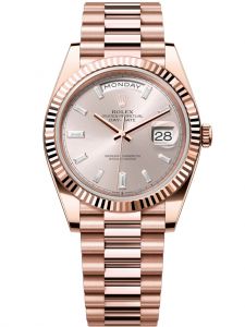 Đồng hồ Rolex Day-Date 40 M228235-0004 228235-0004 Vàng Everose 18ct Mặt sundust