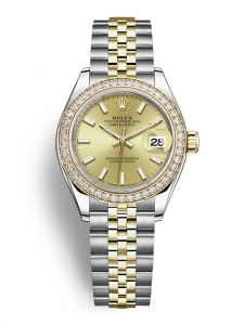 Đồng hồ Rolex Lady-Datejust M279383RBR-0001 279383RBR-0001 Oystersteel, vàng vàng và kim cương