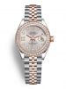 dong-ho-rolex-lady-datejust-m279381rbr-0019-279381rbr-0019-oystersteel-vang-eversose-va-kim-cuong - ảnh nhỏ  1