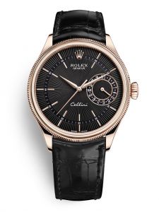 Đồng hồ Rolex Cellini Date 39 M50515-0011 50515-0011 Vàng Everose 18ct Mặt Đen