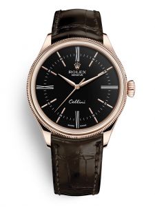 Đồng hồ Rolex Cellini Time M50505-0008 50505-0008 vàng Everose 18 ct, phủ bóng bề mặt