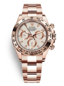 Đồng hồ Rolex Cosmograph Daytona 40 M116505-0010 116505-0010 Vàng Everose 18ct Mặt Ivory