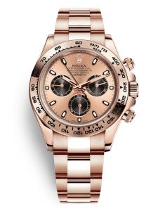 Đồng hồ Rolex Cosmograph Daytona 40 M116505-0009 116505-0009 Vàng Everose 18ct Mặt Hồng