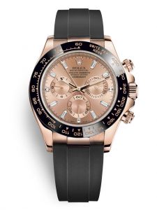 Đồng hồ Rolex Cosmograph Daytona 40 M116515LN-0021 116515LN-0021 Vàng Everose 18ct Mặt Pink Baguette - Lướt